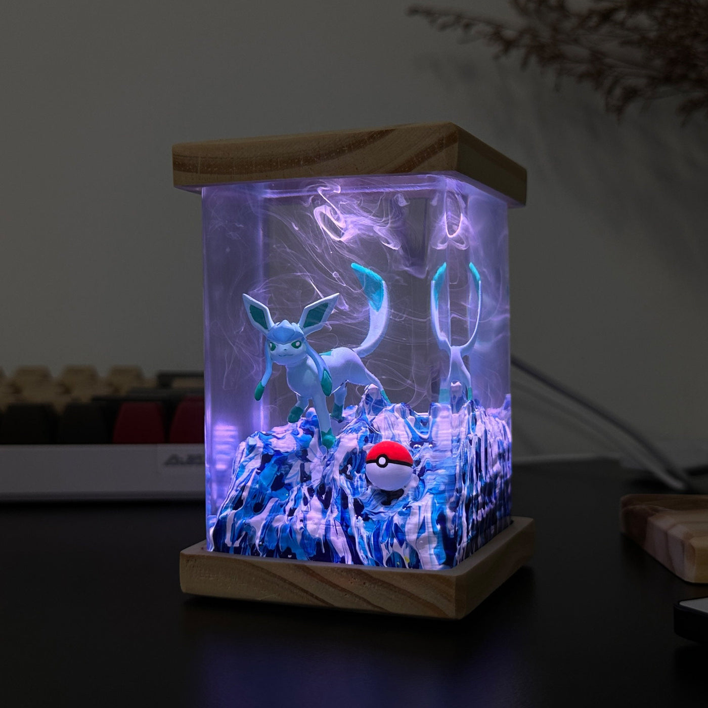 Mewtwo Resin Lamp 2