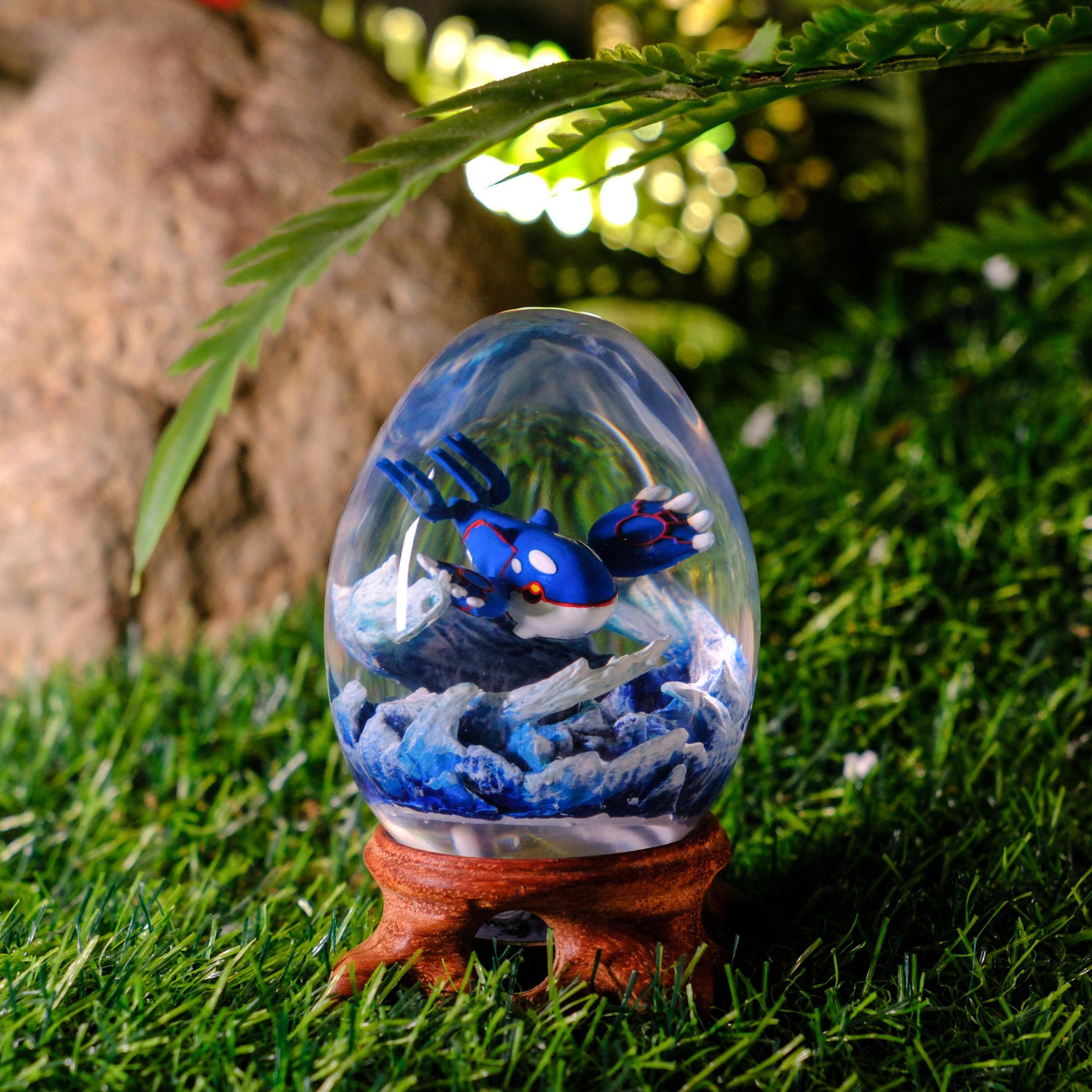 Epoxy Resin Egg Lamp Kyogre