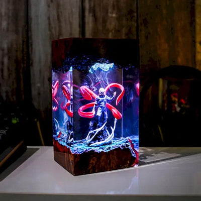 Ken Kaneki Tokyo Ghoul Resin Lamp