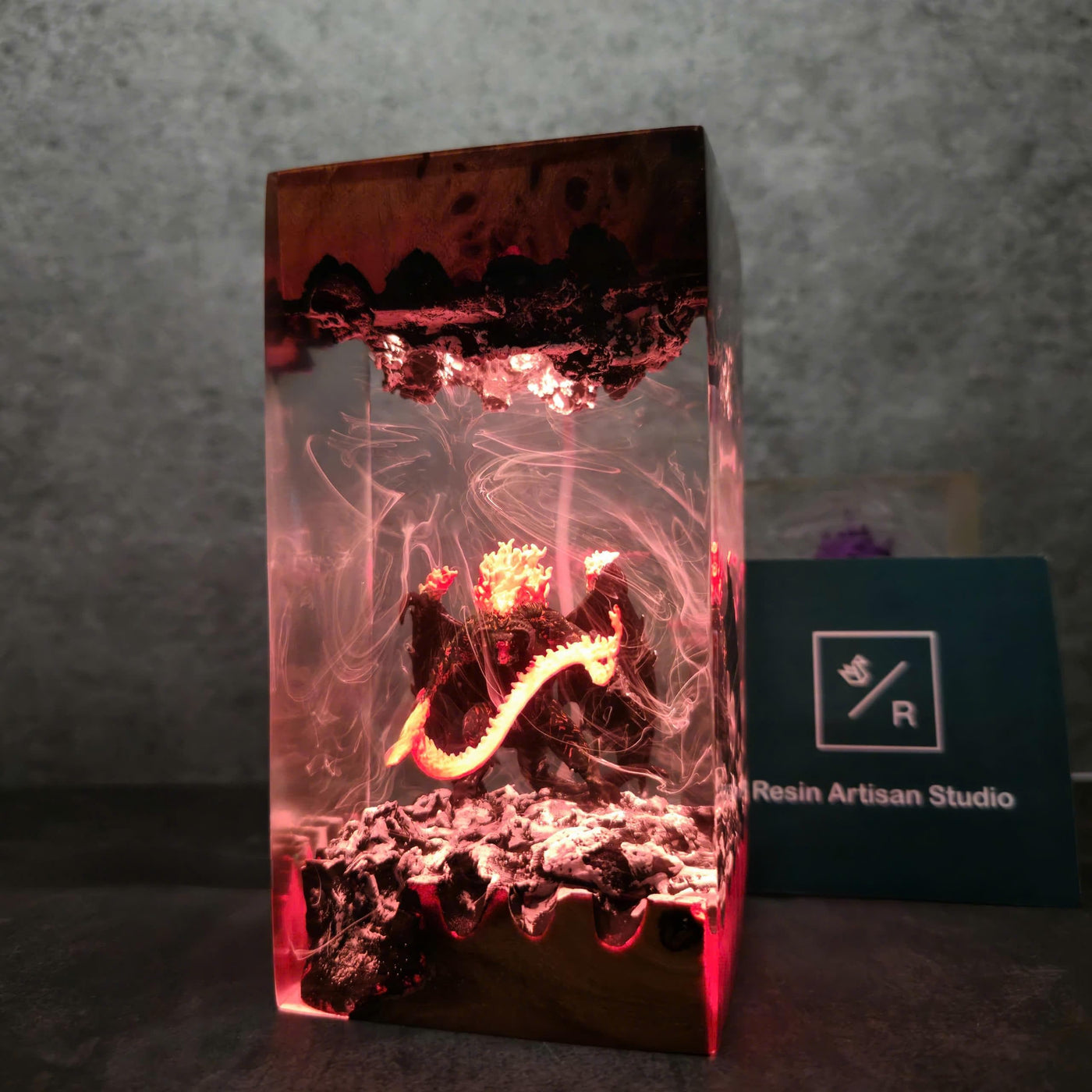 Diorama Bal.rog L.O.T.R Lamp