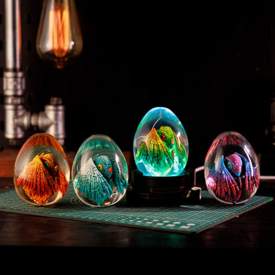 Dinosaur Resin Lamp Egg 2