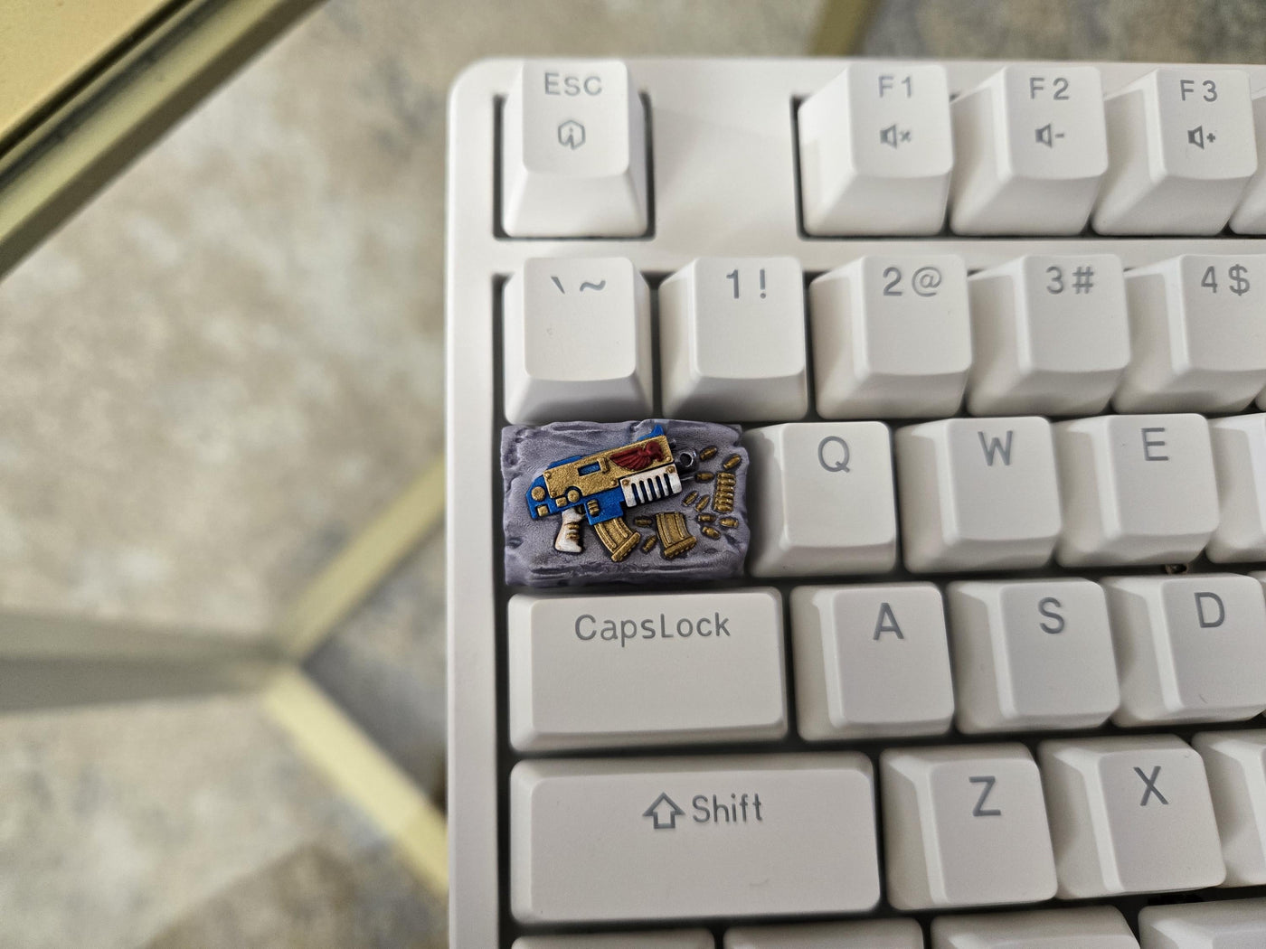 Marine Rivetgun Bolter Keycap