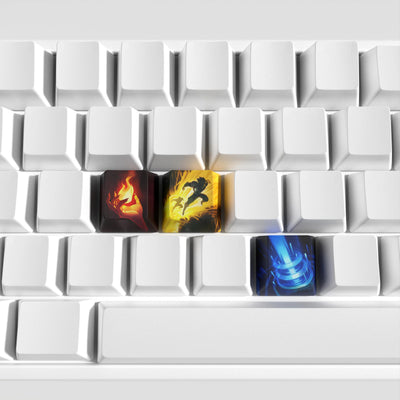 Set 12key Summoner keycaps Lea.gue of Lege.nds