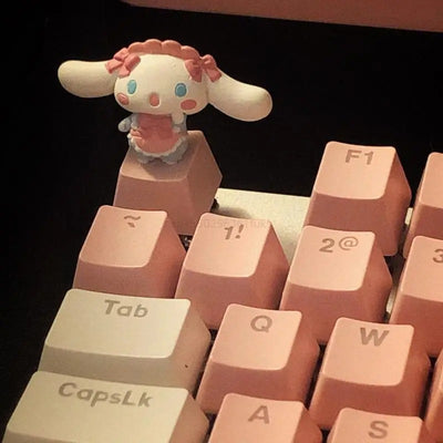 Girl Cinnamoroll Kawaii Anime Keycaps