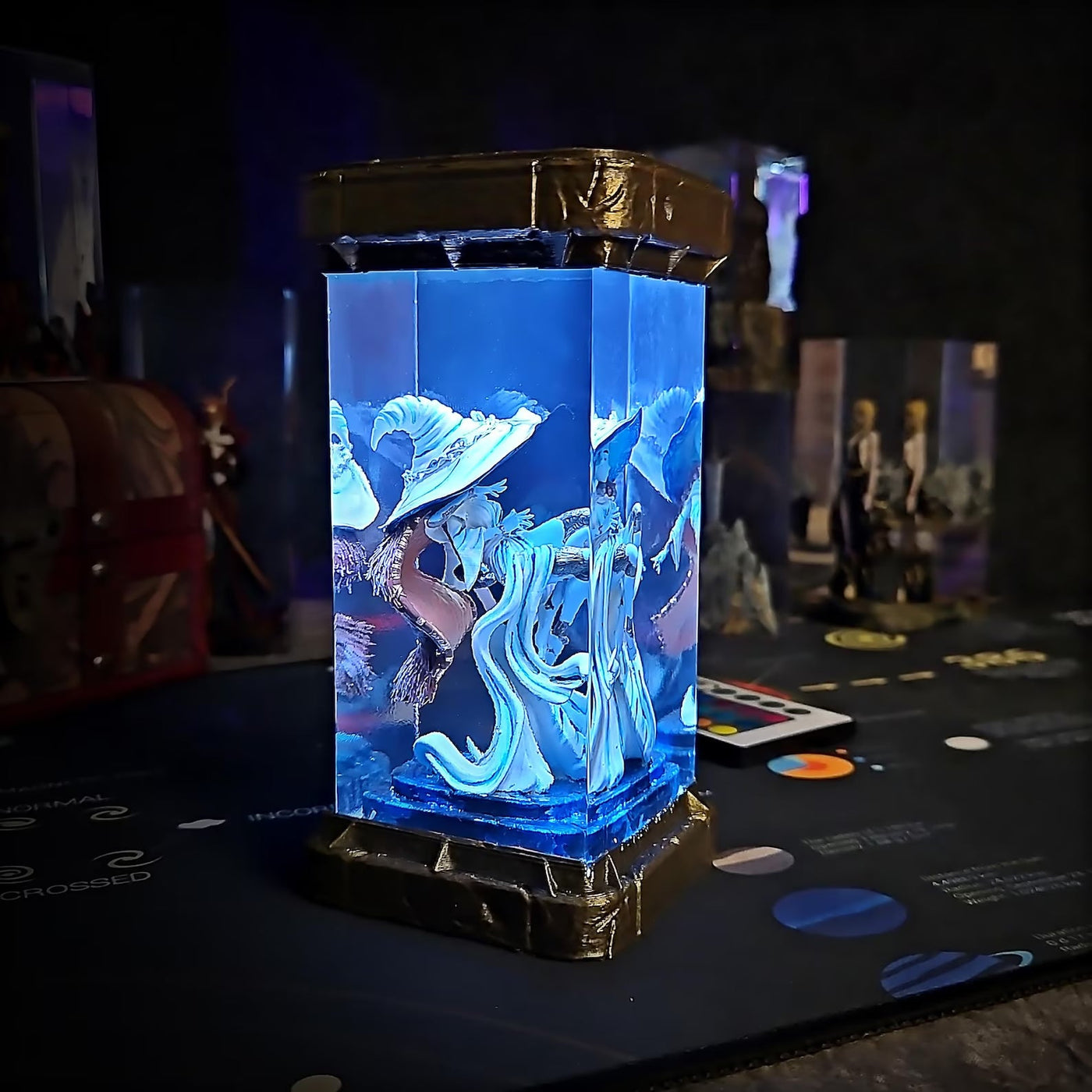 E.lden Rin.g R.anni the Witch Epoxy Resin Lamp