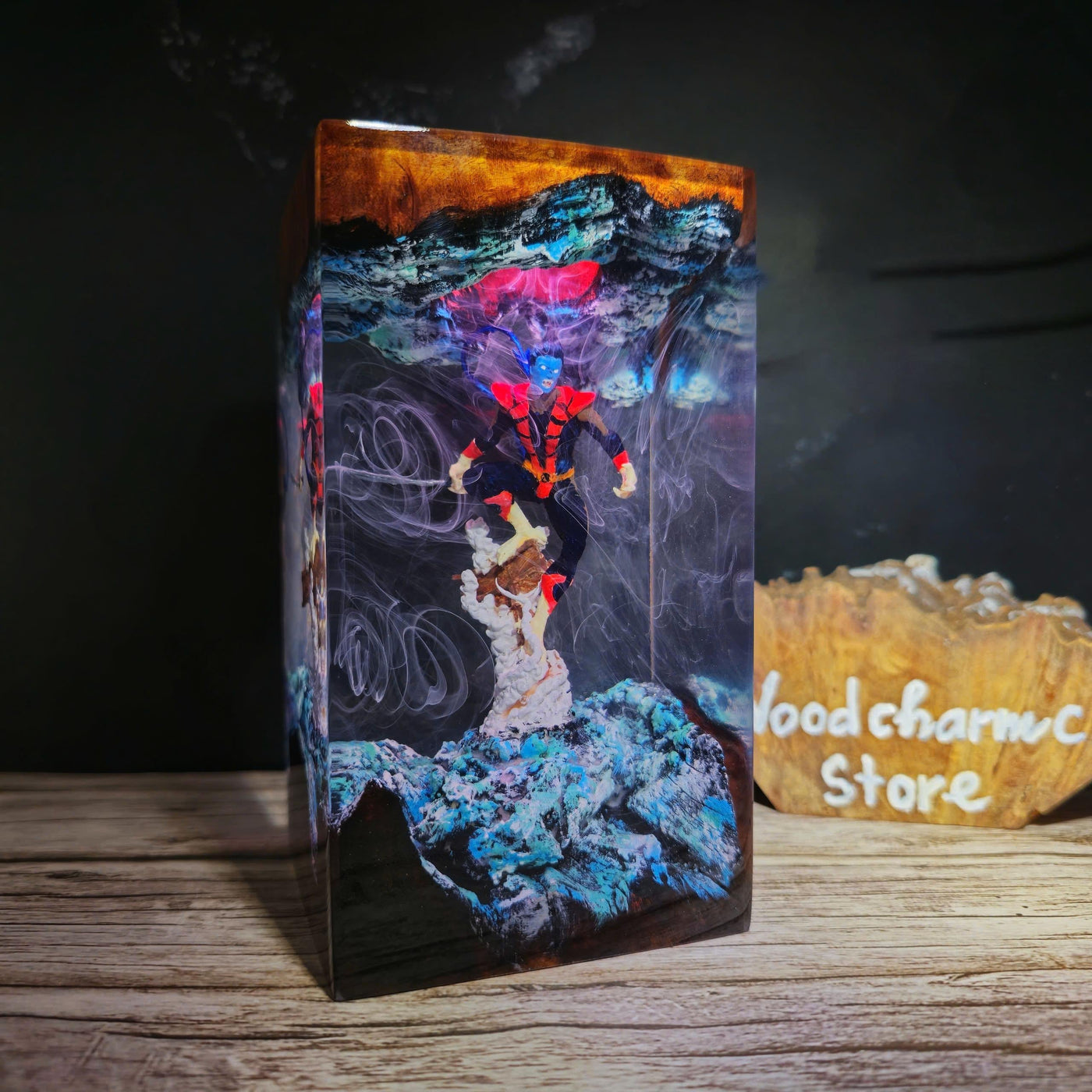 Movie Design Resin Lamp