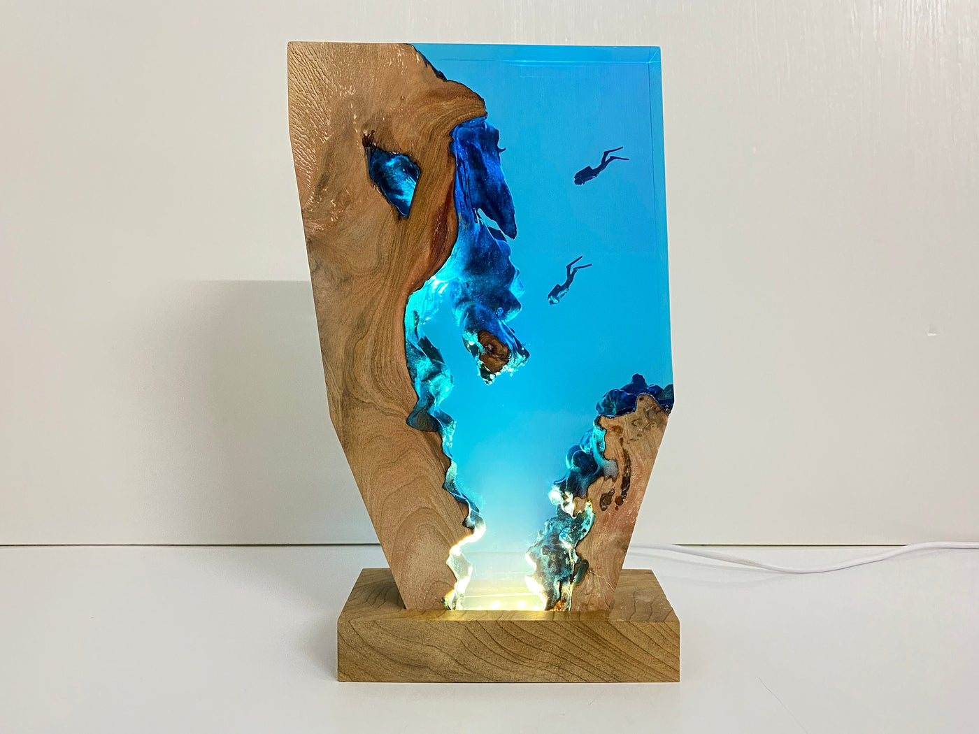 Diver's Resin Night Light