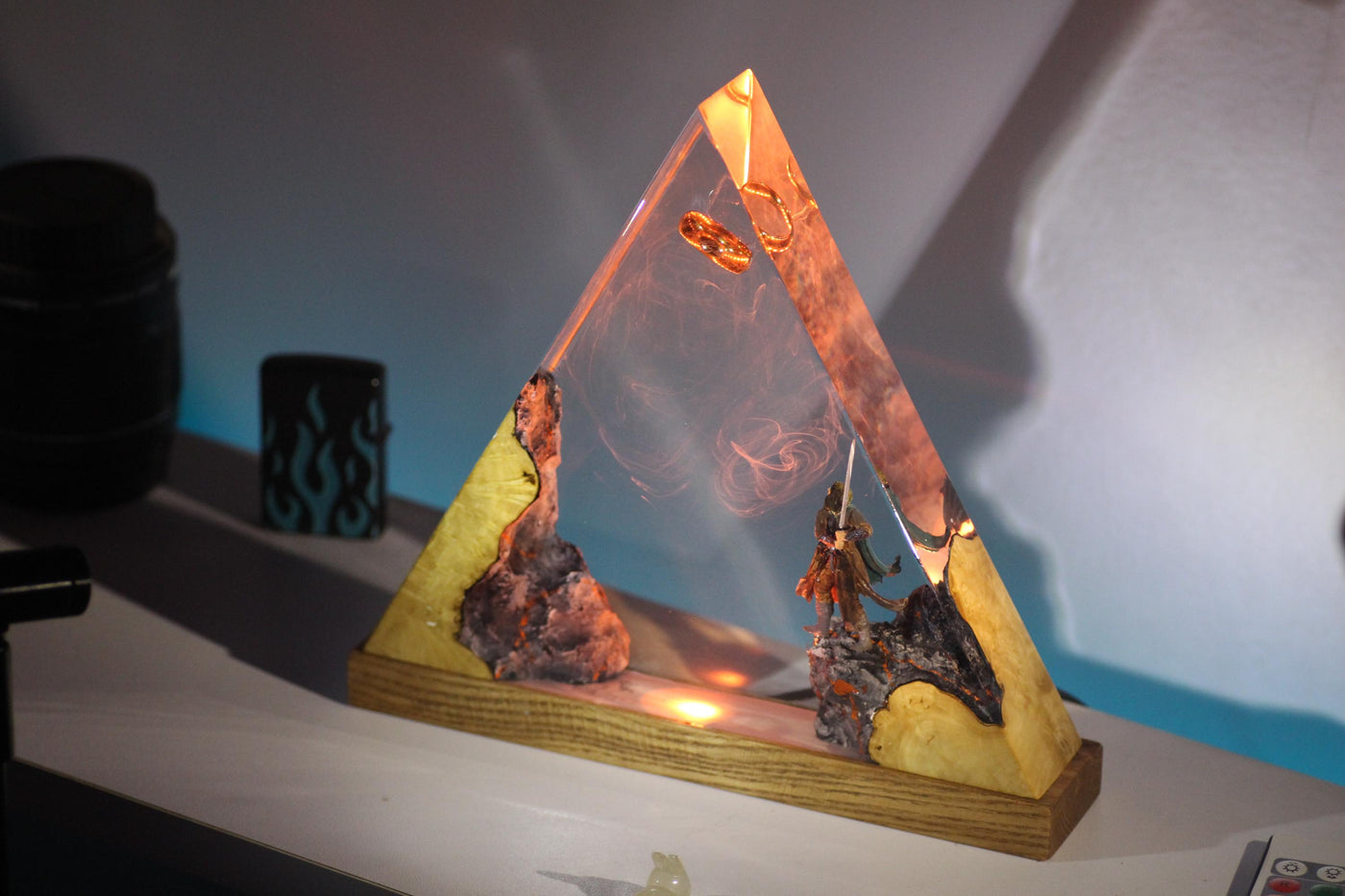 The Return of the King Resin Lamp