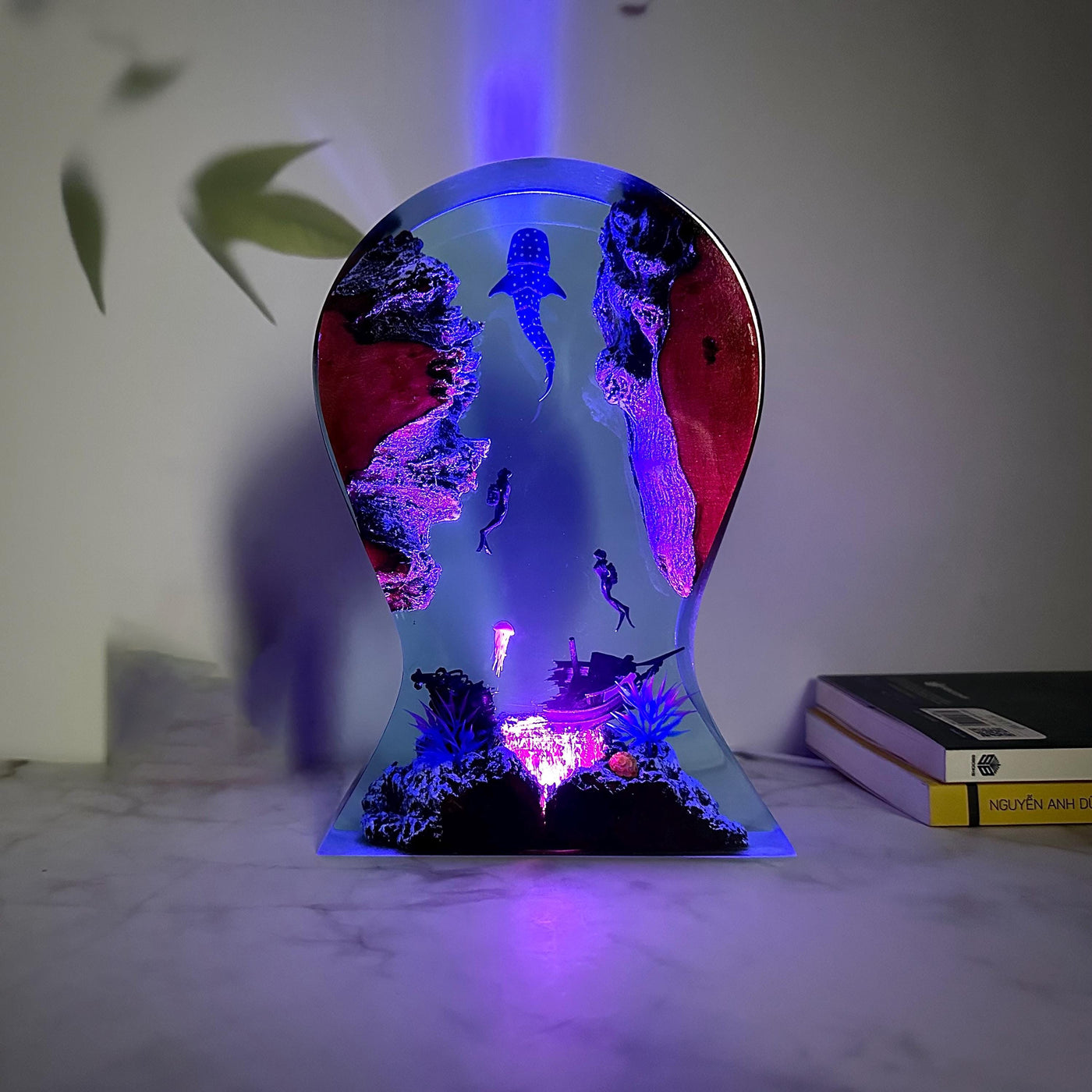 Headphone Whale shark Night light