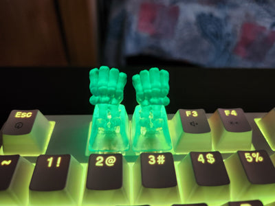 Skeleton Hand Keycap
