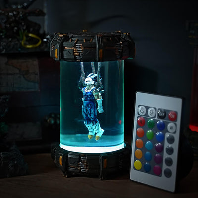 Anime character resin lamp