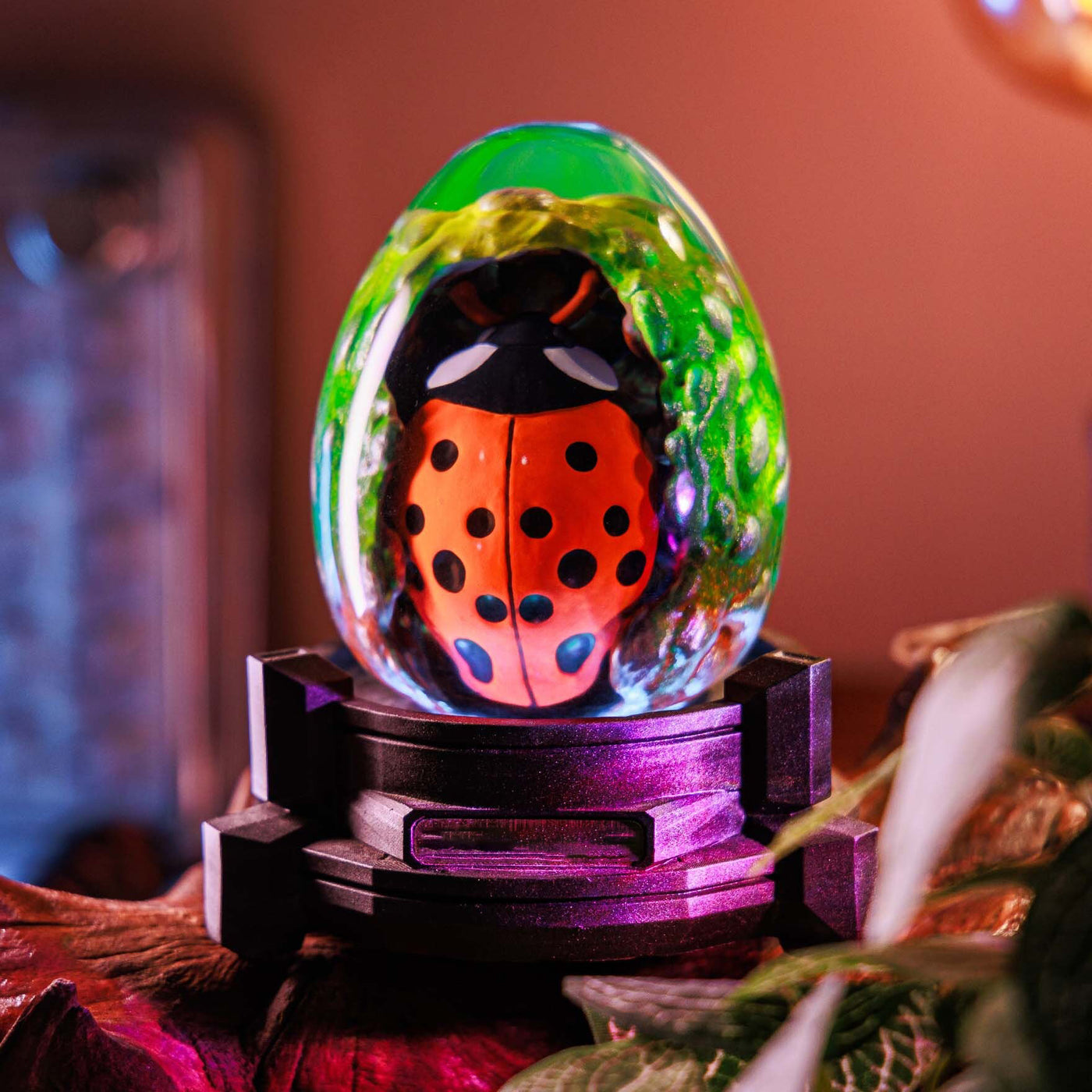 Custom Insect Resin Lamp Egg