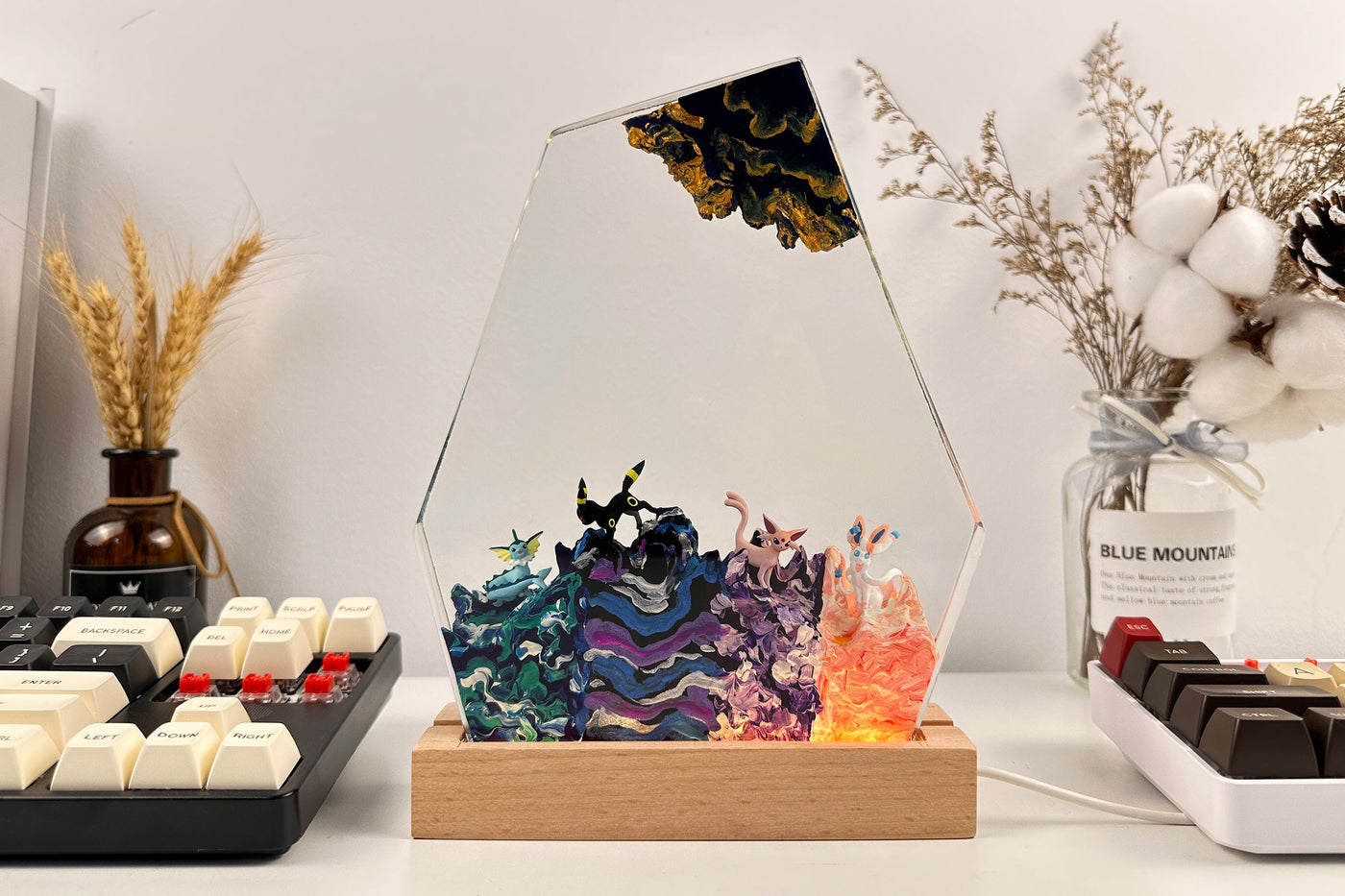 Resin Lamp Umbreon Espeon