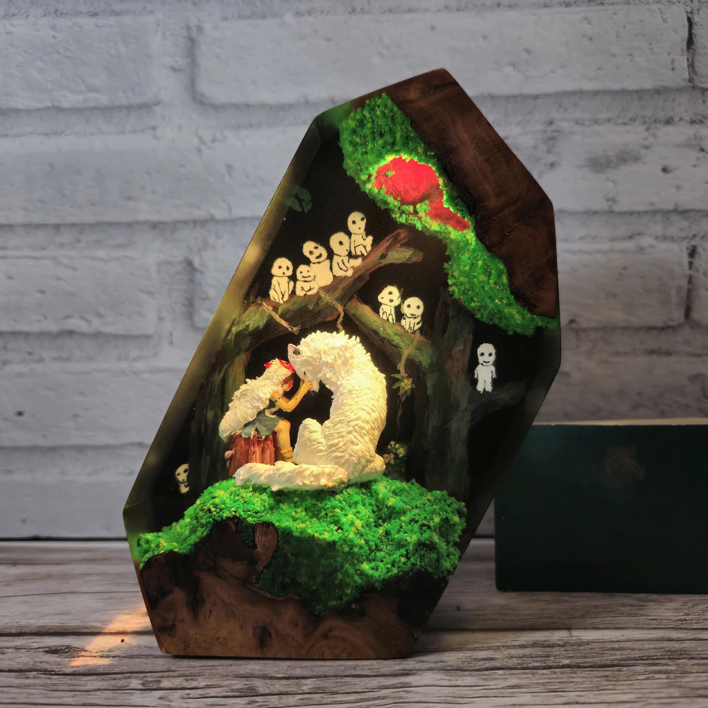 Princess Mononoke Resin Lamp