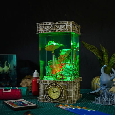 The Atlantis City Resin Lamp