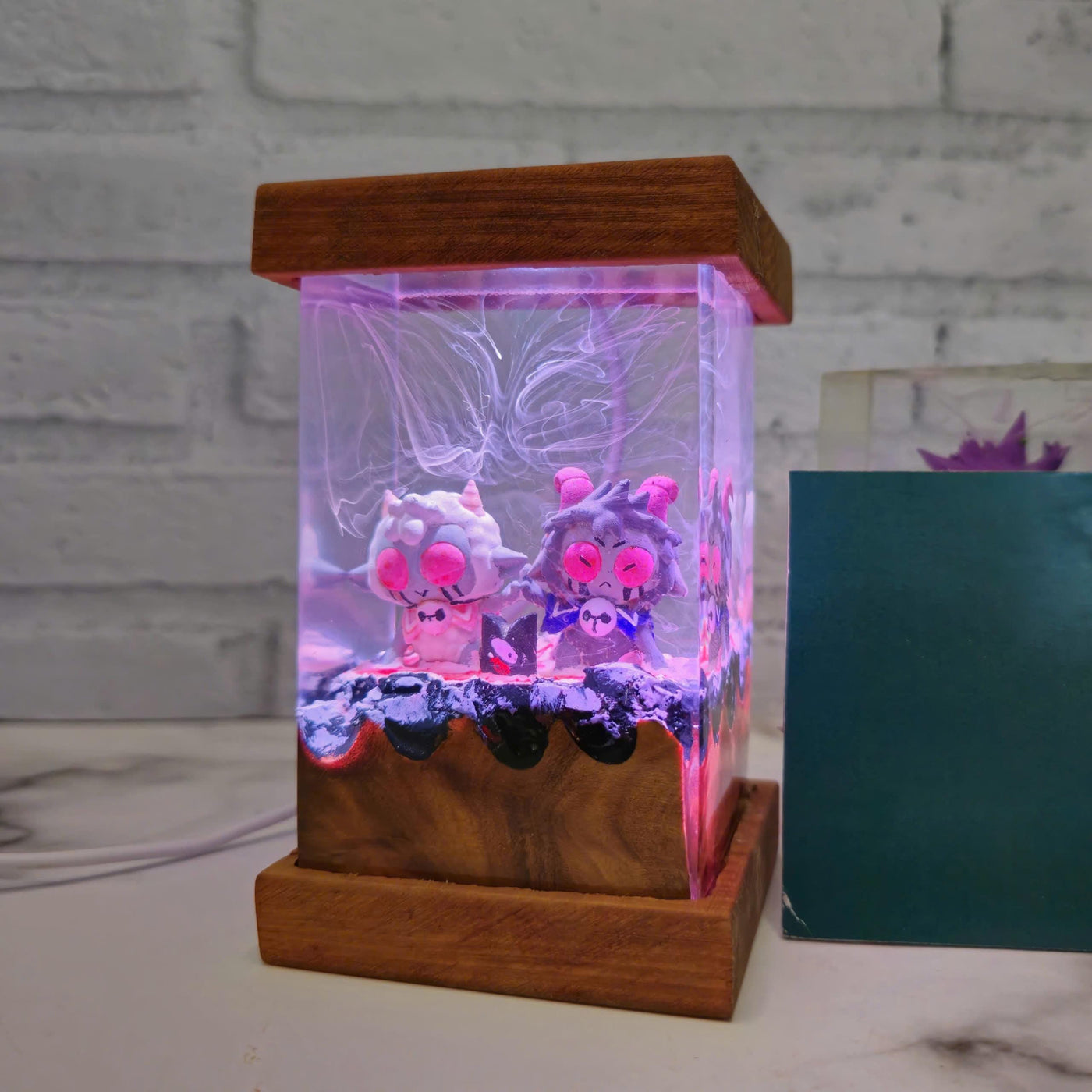 Cult Lamb + Evil Goat Resin Lamp