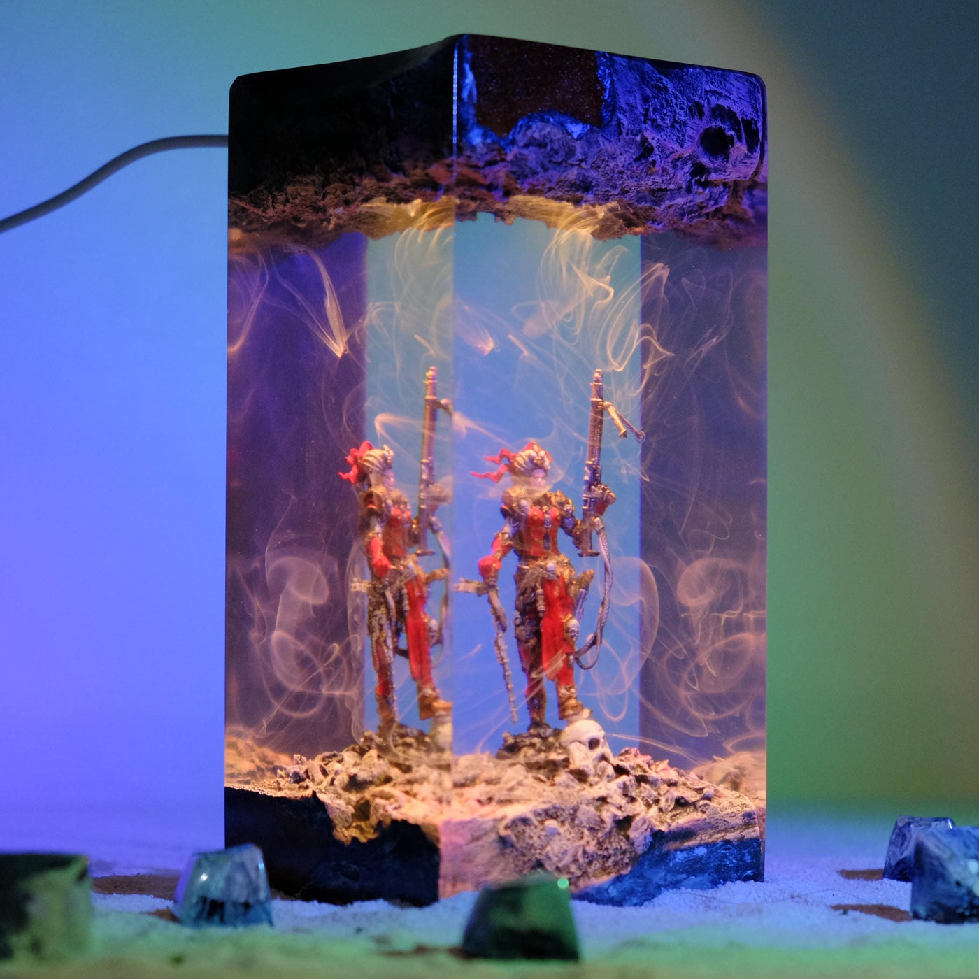 Warhammer Resin Lamp 2