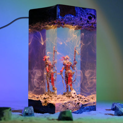 Warhammer Resin Lamp 2