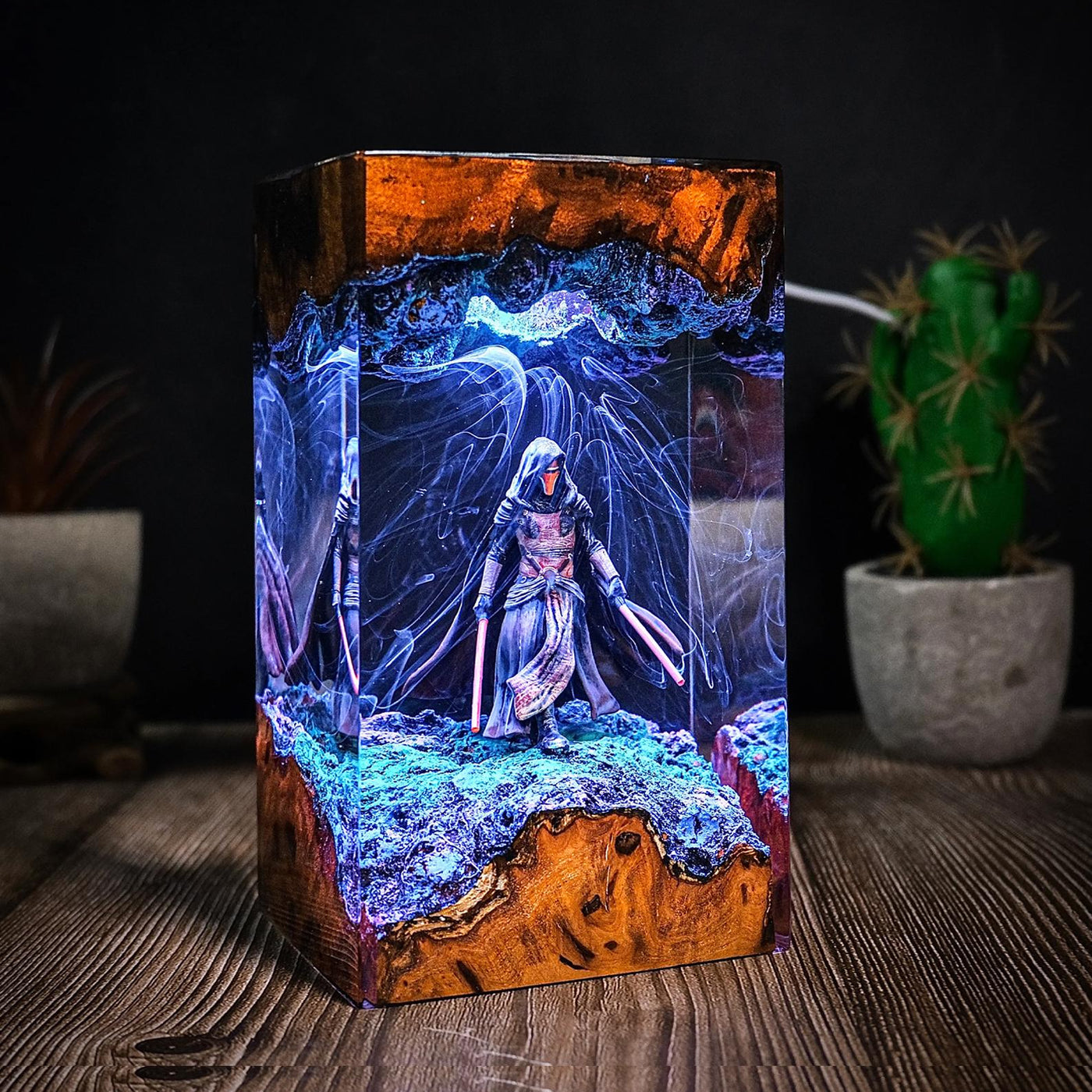 Darth Revan Sta.r .W.ars Resin Lamp