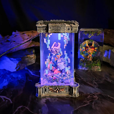 Midna Wolf Link Ze.lda Resin Lamp