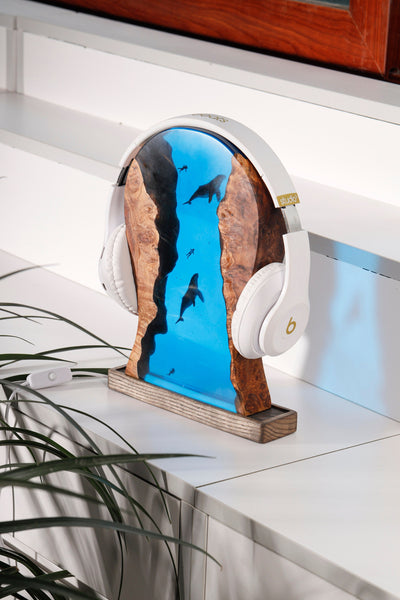 HEADPHONE STAND Epoxy Lamp 3