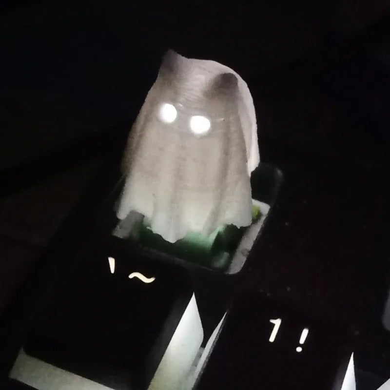 Halloween Ghost Keycap Artisan