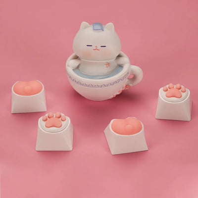 3D Cute Soft Cartoon Keycaps