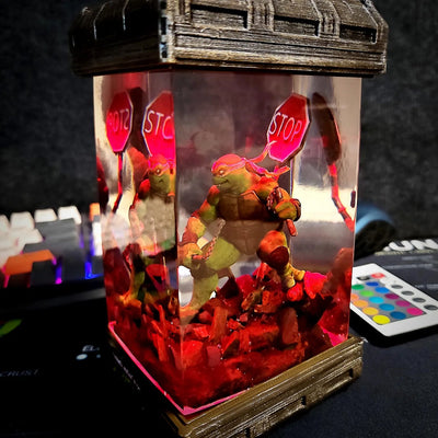 Teenage Mutant Ninja Turt.les Resin Lamp