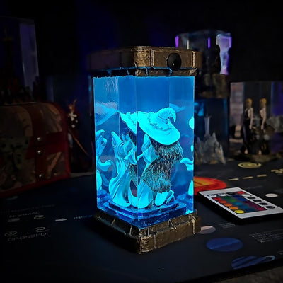 E.lden Rin.g R.anni the Witch Epoxy Resin Lamp