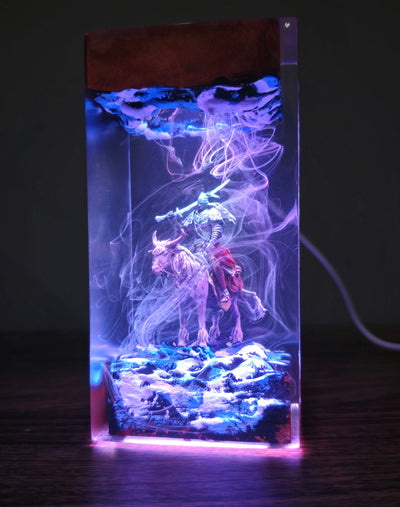 Torrent Figure Elden Ring Resin Lamp