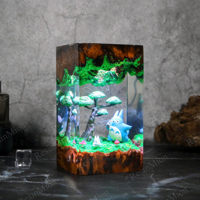 Mini Toto.ro Resin Lamp