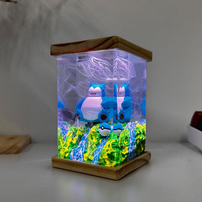 Glaceon Epoxy Lamp