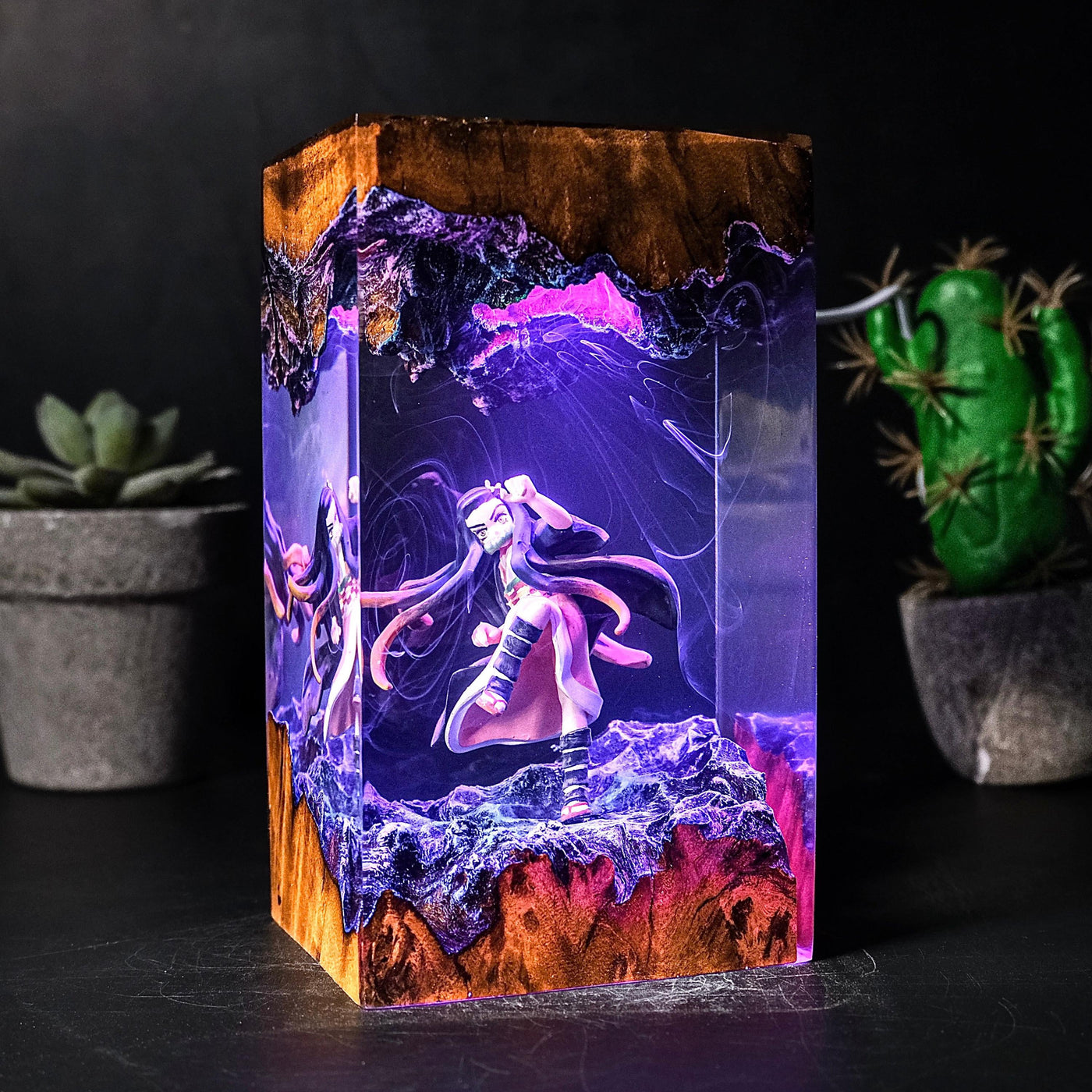 Nezuko Resin Night Light