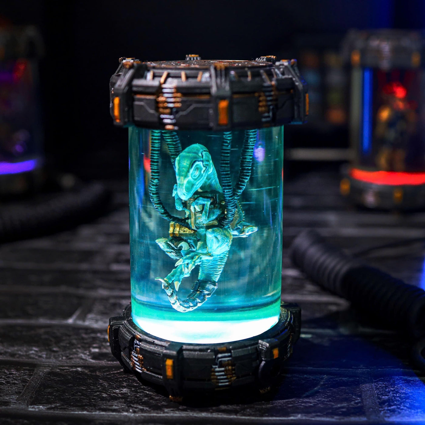 Saiyan Hero Supe Healing Chamber Resin Lamp