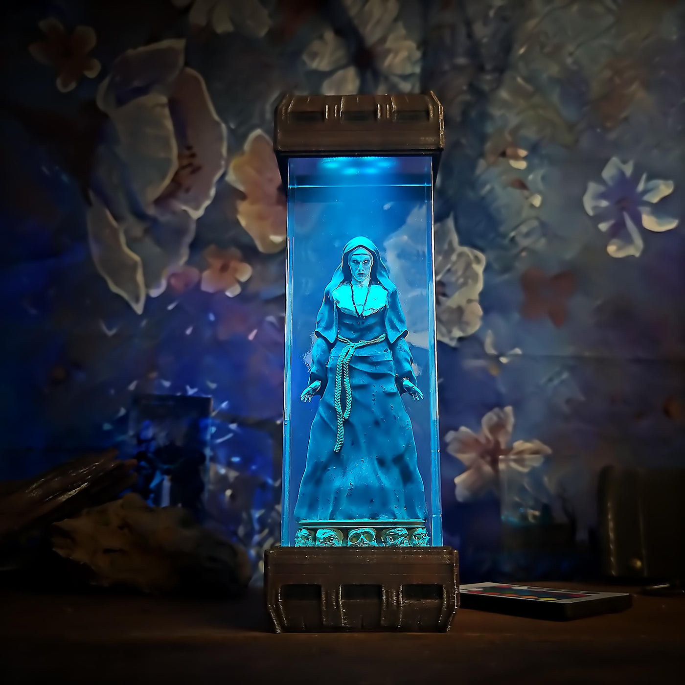 The Nun Resin Lamp