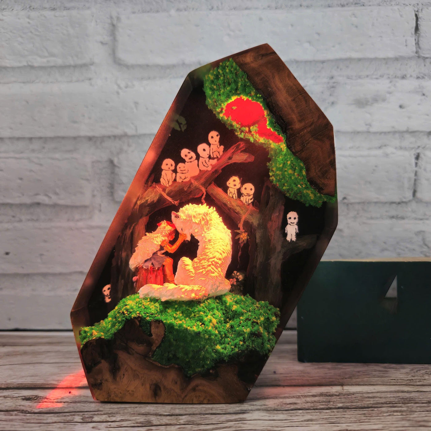 Princess Mononoke Resin Lamp