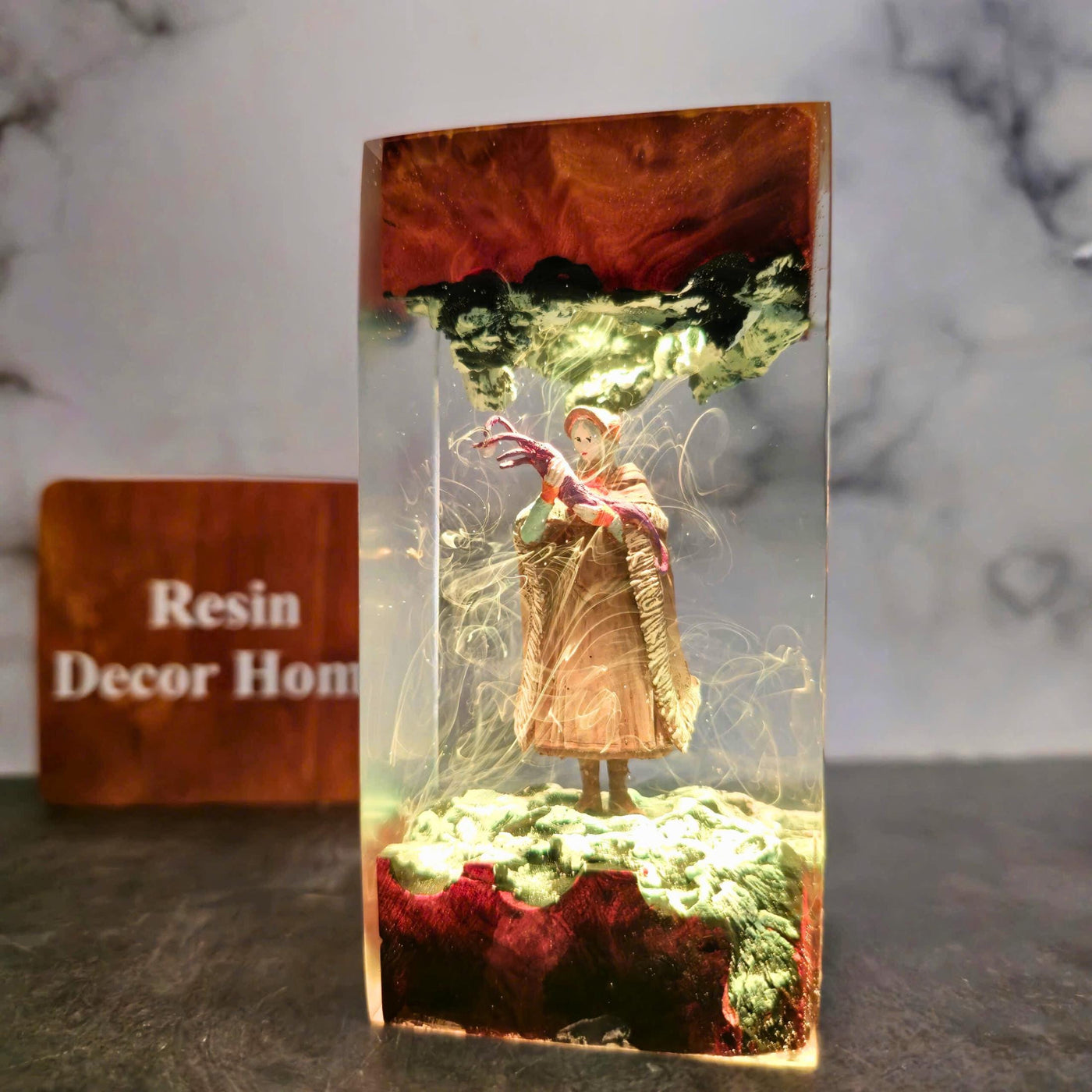 The Doll - Blood.borne Resin Lamp