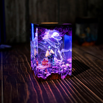 Custom Sage Valorant Resin Epoxy lamp