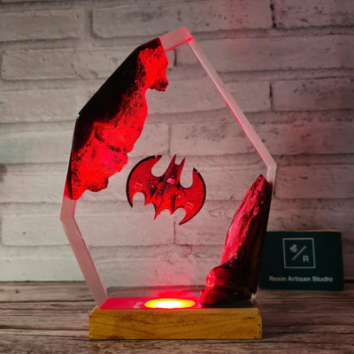 Batwing Resin Lamp