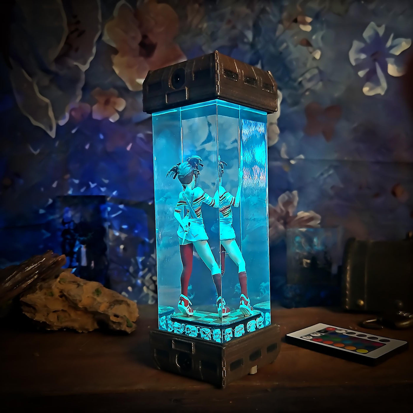 Ch.u.c.ky girl Resin lamp