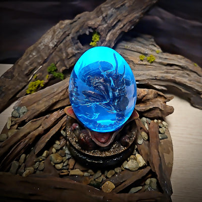 Alien Egg Resin Lamp