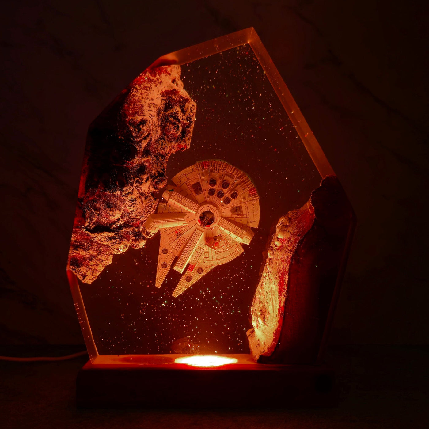 Space Galaxy Resin Lamp 2