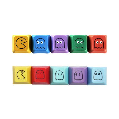5pcs PacMan Keycaps