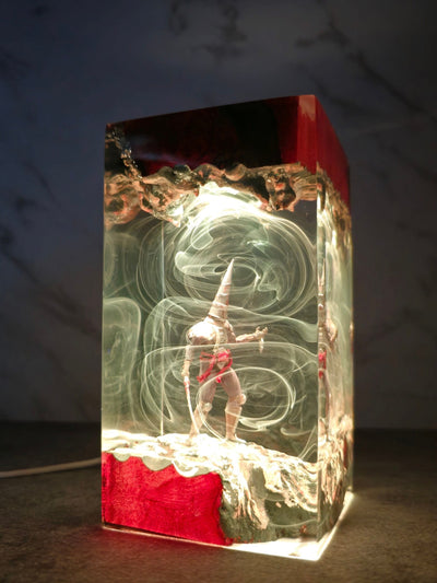 Blasph.emous Resin Lamp