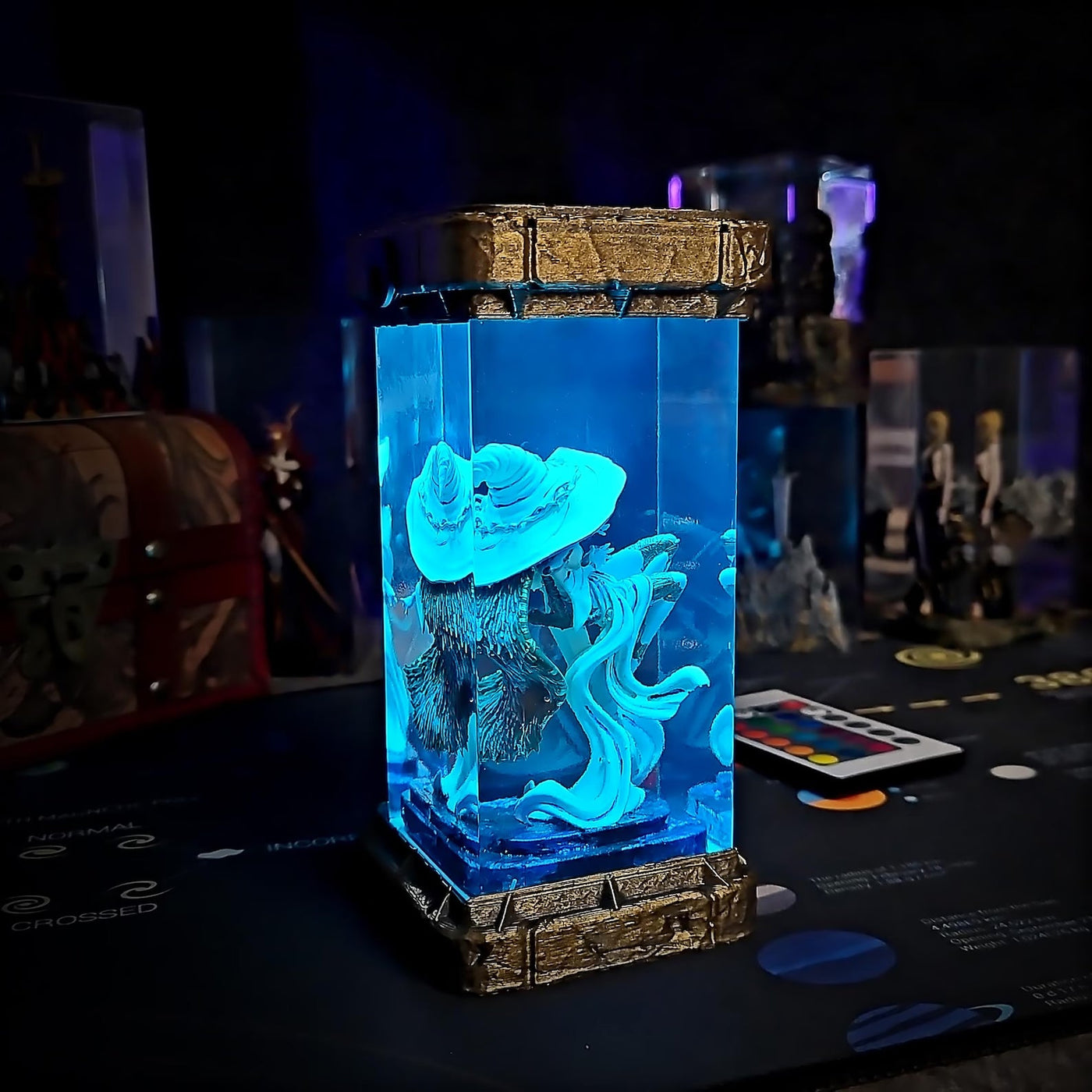 E.lden Rin.g R.anni the Witch Epoxy Resin Lamp