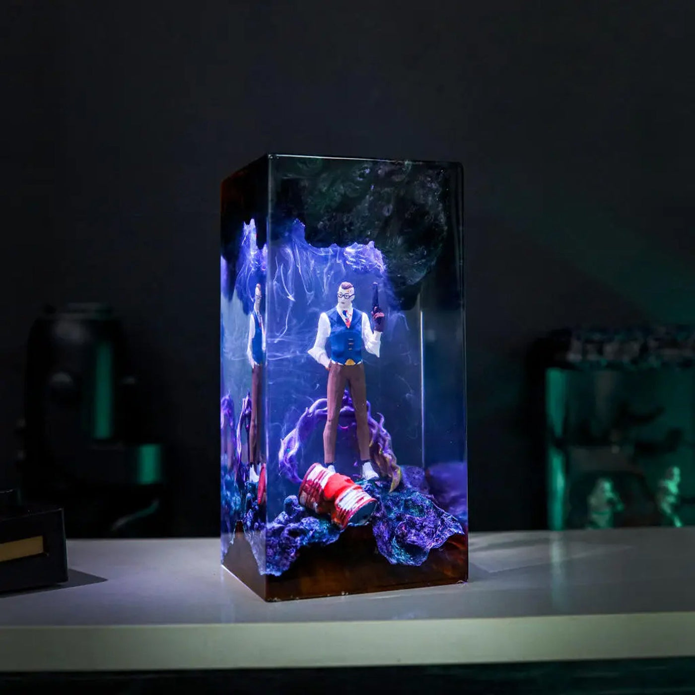 Valorant Chamber Epoxy Resin Lamp