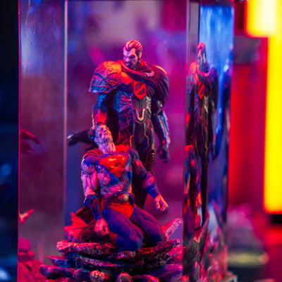 Superhero Epoxy Resin Lamp 4