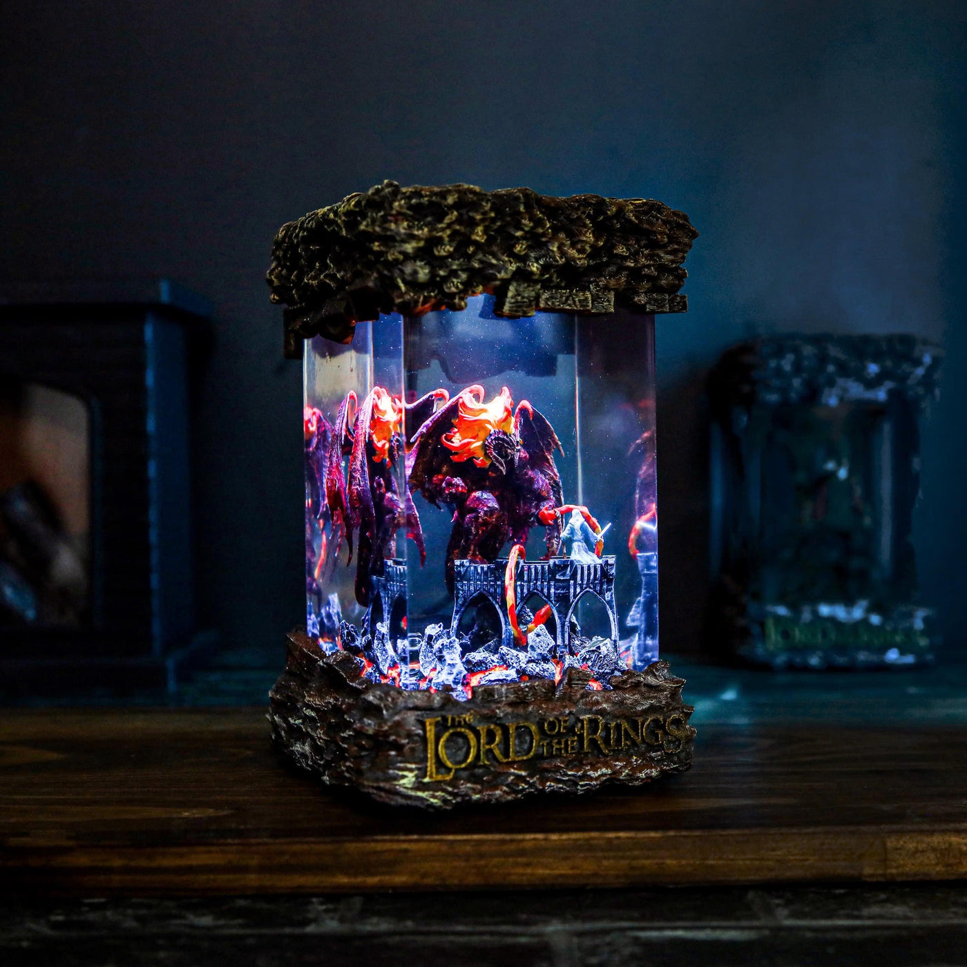 Diorama Gald.aft & Bal.rog Power Ring Lamp