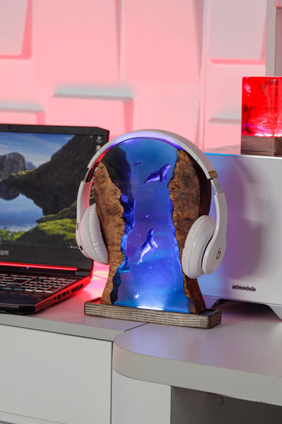 HEADPHONE STAND Epoxy Lamp 3