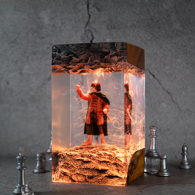LOTR Resin Lamp